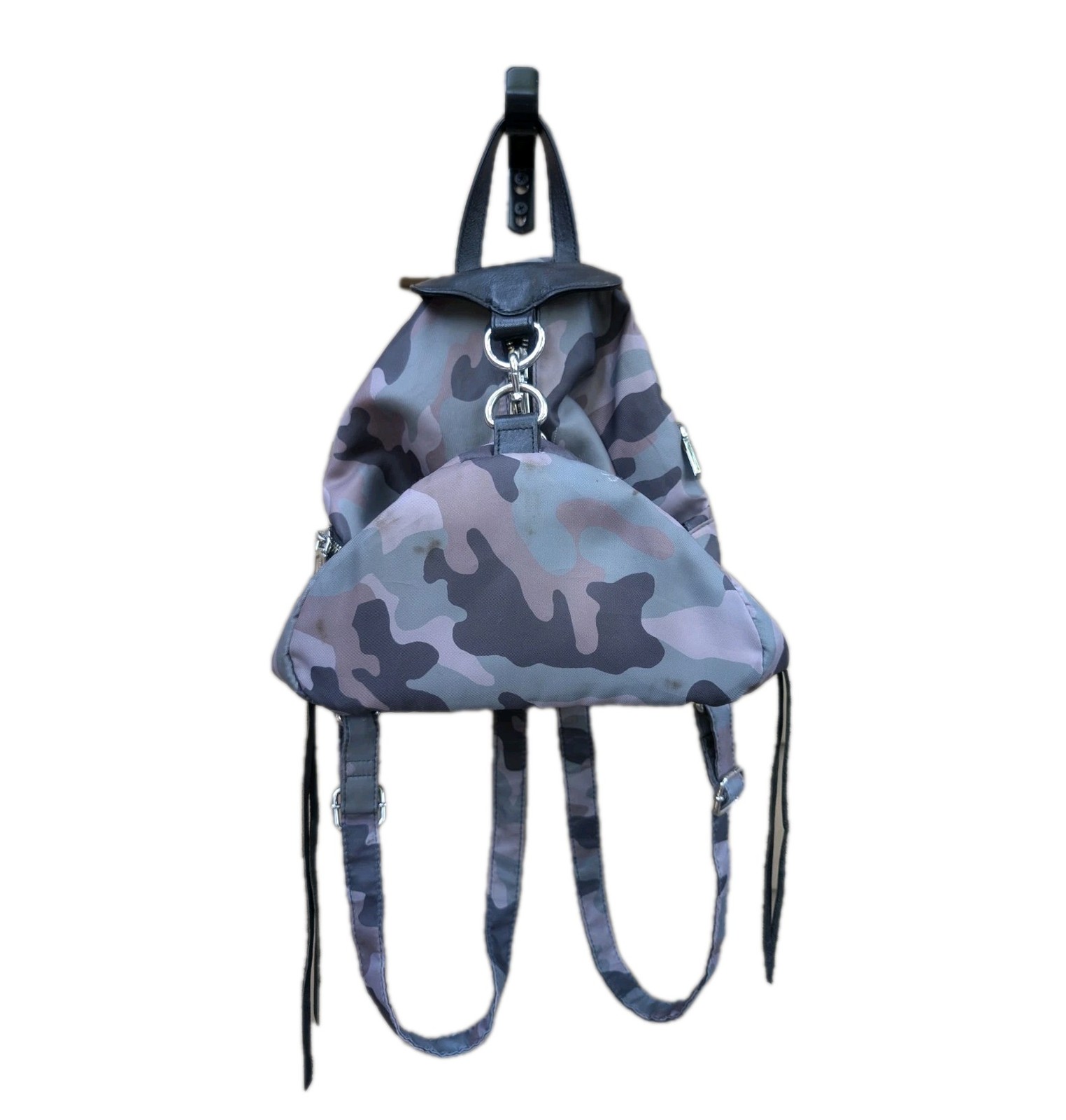 Rebecca Minkoff Julian Nylon Backpack Camo EUC
