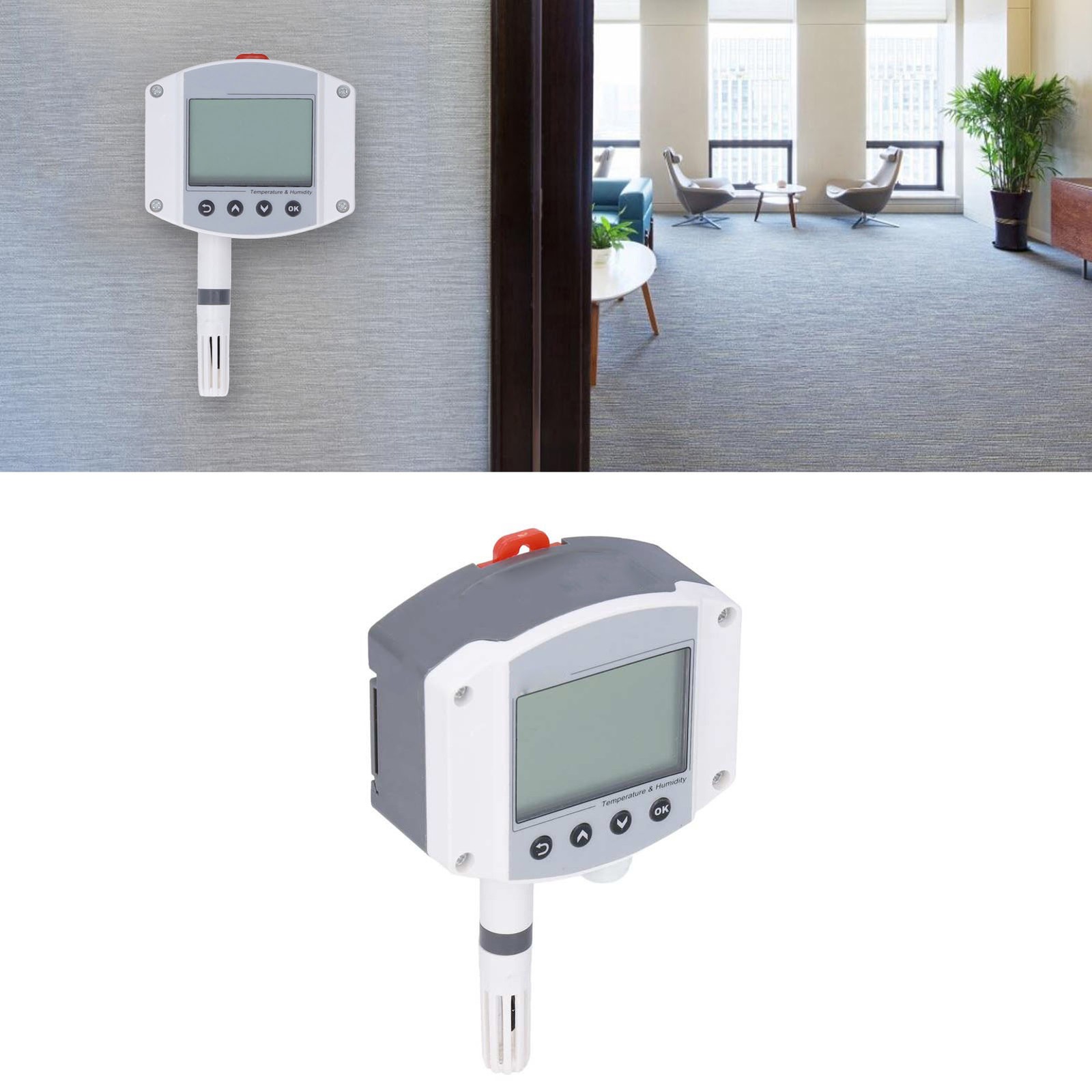 High Accuracy Temperature Meter LCD Display 4-20mA For Industrial Use
