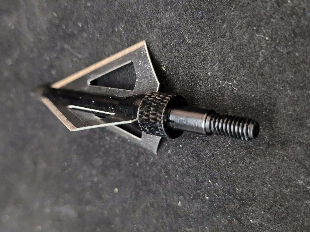 Broadheads Archery Arrow Tip 10pc 3 Blade Crossbow Compound Bow Targeting Set Lo