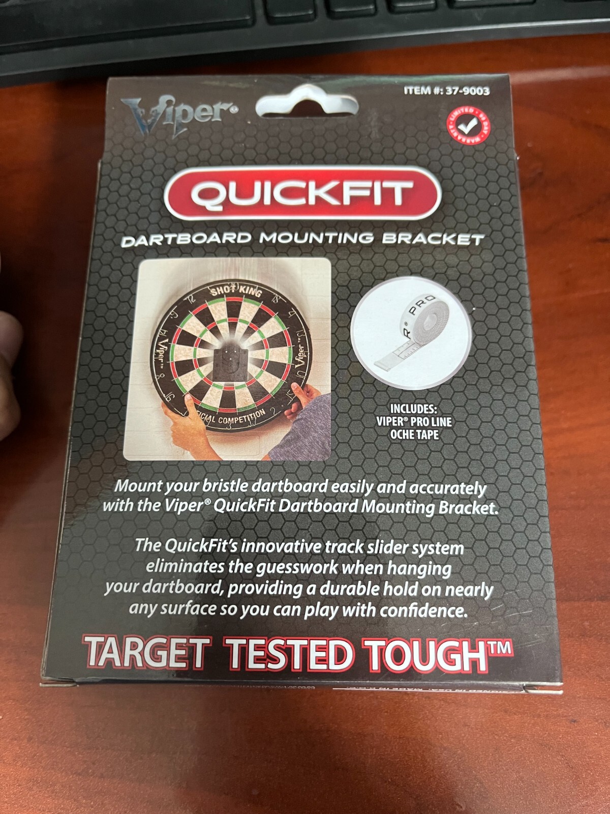 Viper QuickFit Dartboard Mounting Bracket 37-9003
