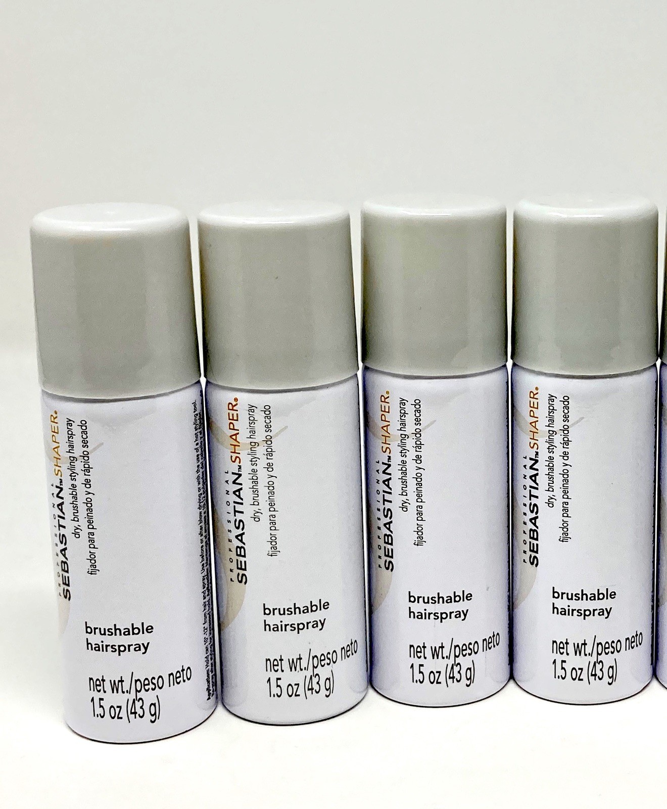 4 pack Sebastian Pro Shaper  Hair Spay  Travel  1.5 oz   NEW