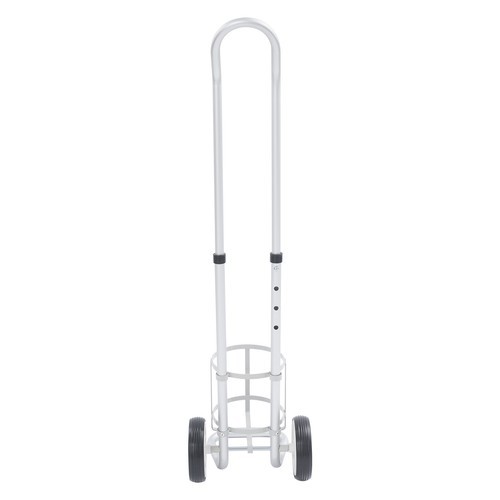 2PCS Drive Medical Oxygen Cylinder Cart Dolly Oxygen Tank Adjustable Handle