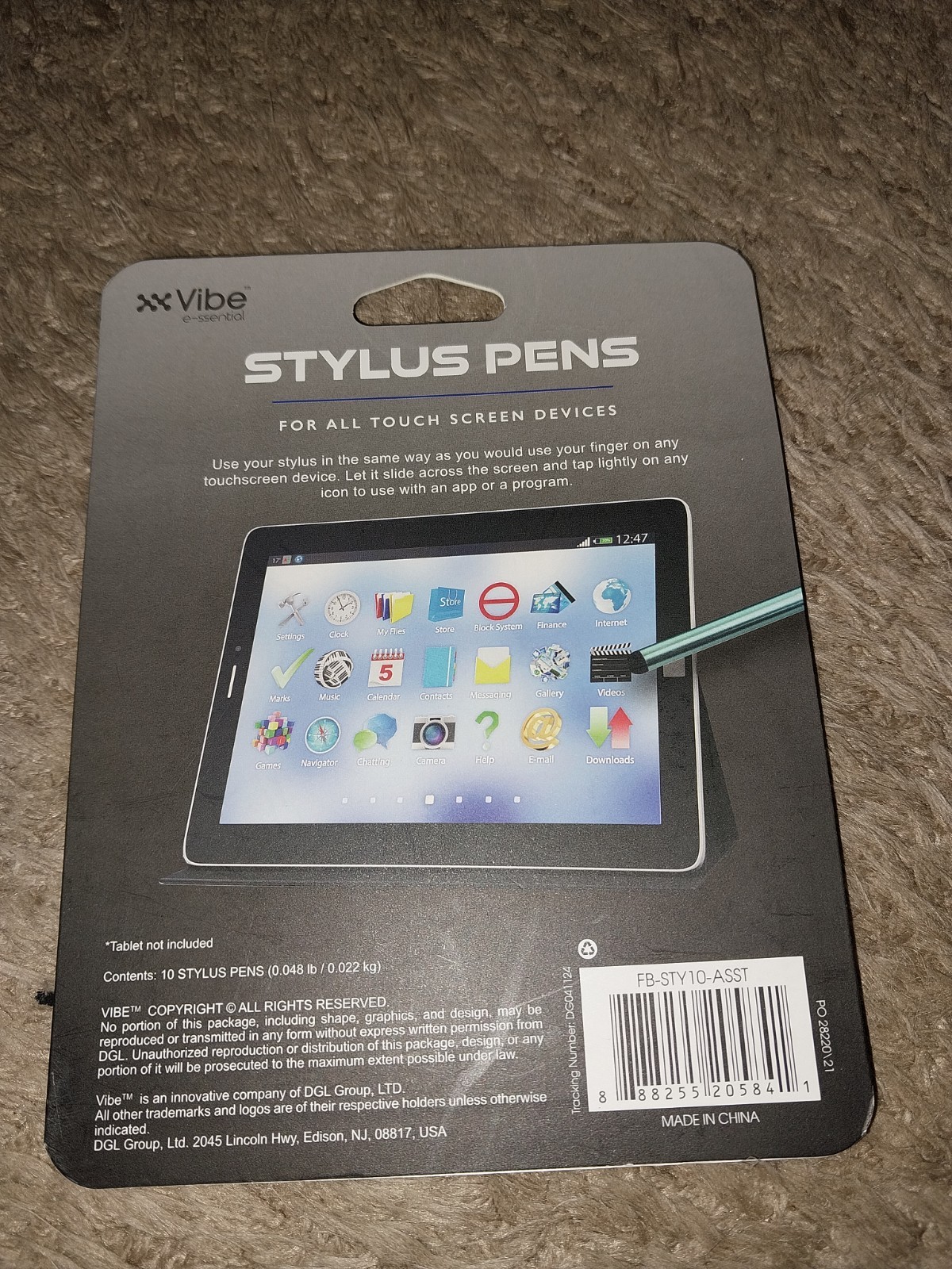 Stylus Pens 10 Pack. Compatible With All Touch Devices