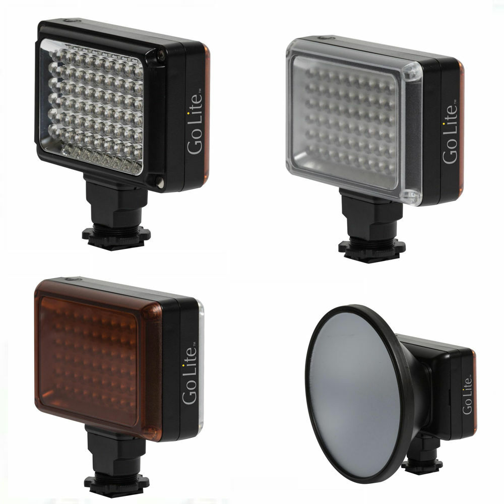 Lowel Go Lite Compact LED Light On Camera Lighting 10 Step Dimming BRAND NEW
