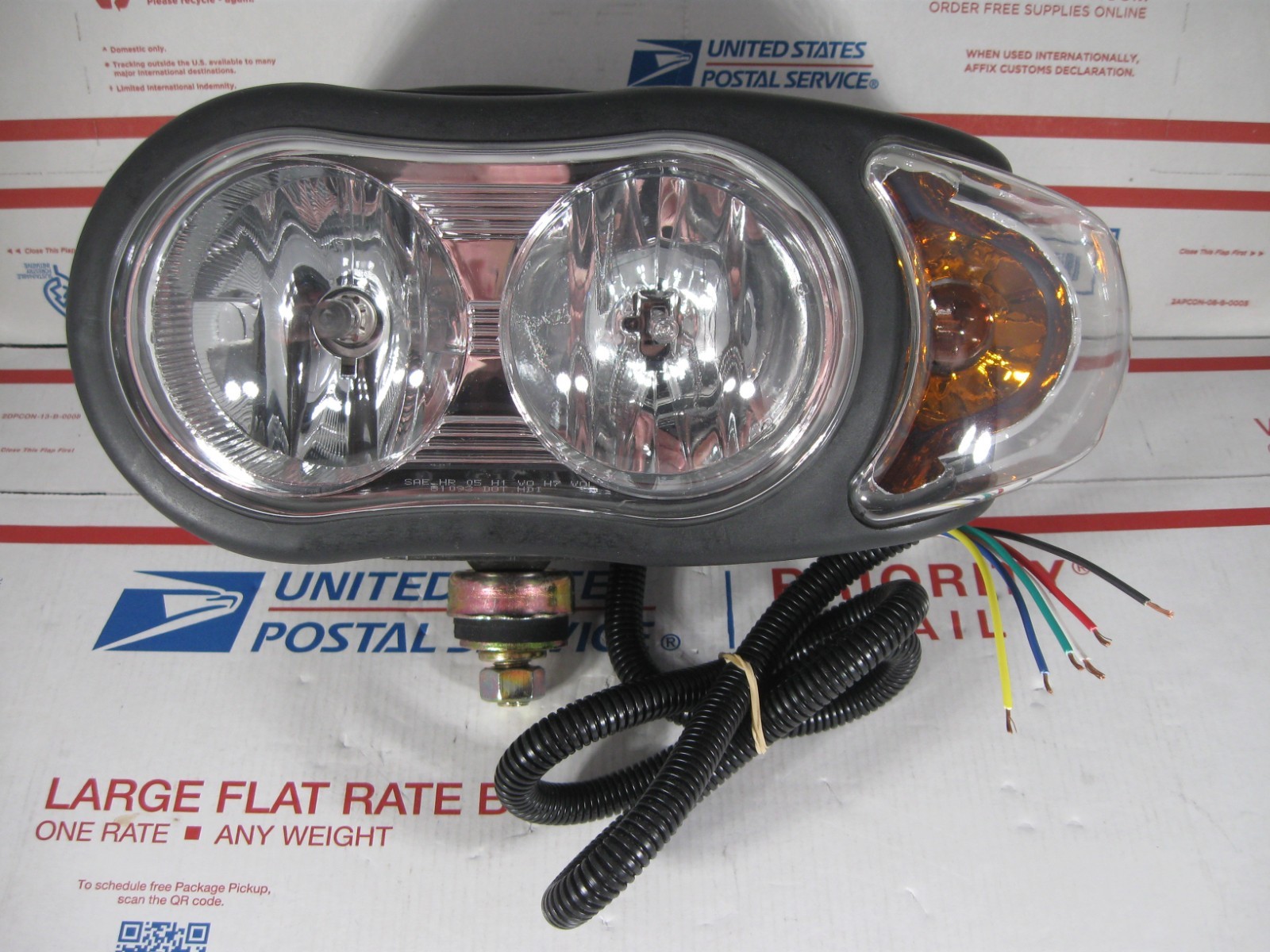 SNOW PLOW LIGHT & HARDWARE REPLACES GENUINE OEM MEYER NIGHT SABER 07551 DRIVERS