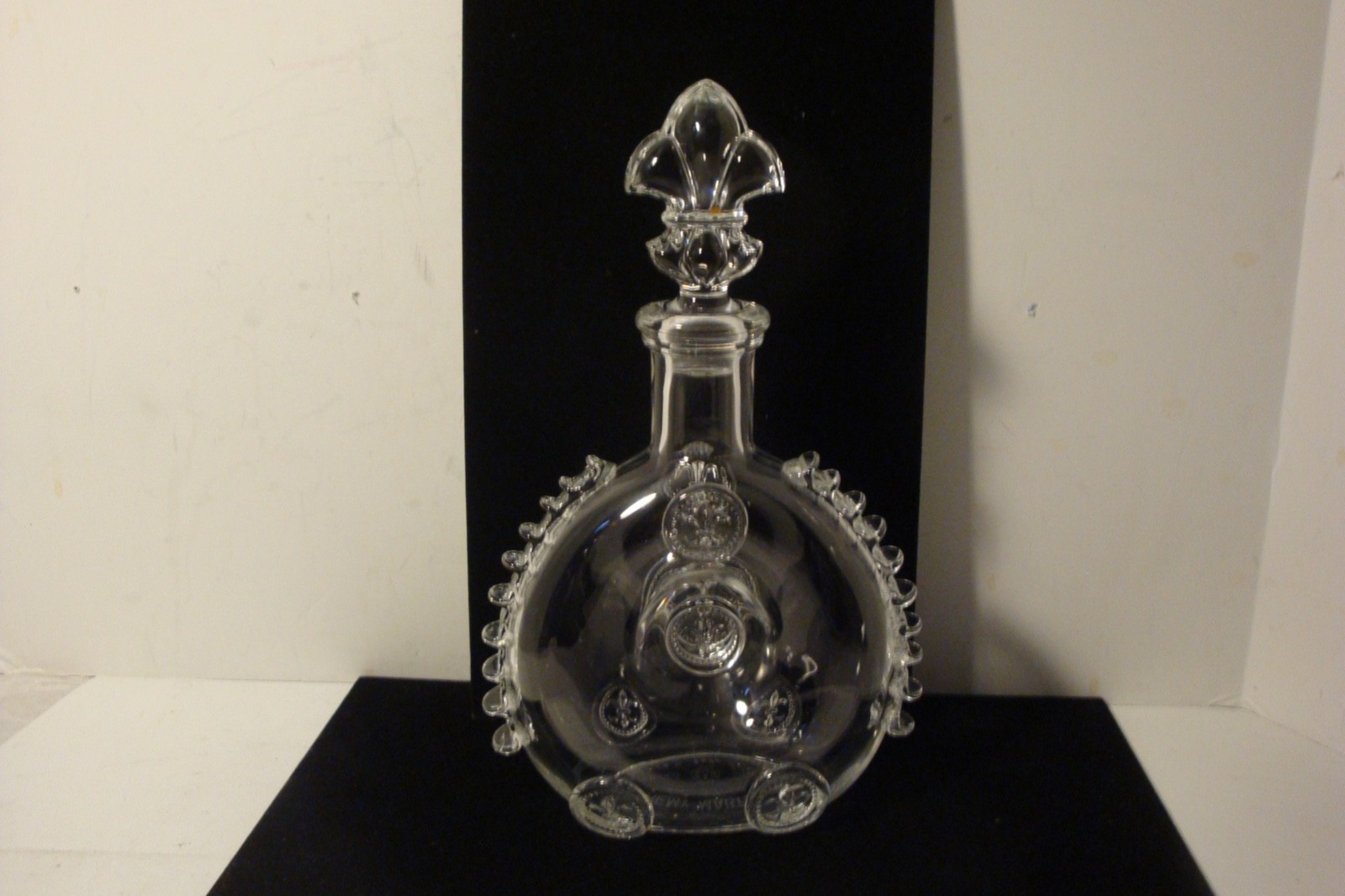 Baccarat Cristal E. Remy Martin &C limited edition decanter Fleur de lis stopper