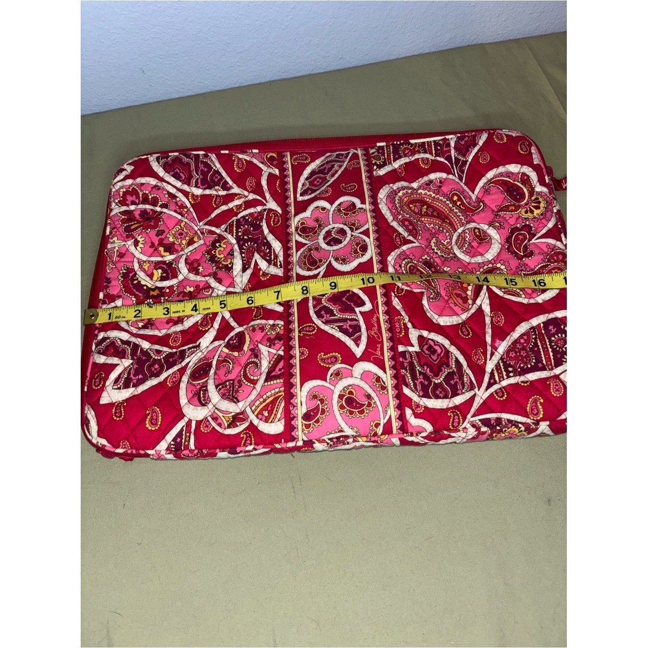 Vera Bradley Large Zipped Computer Case