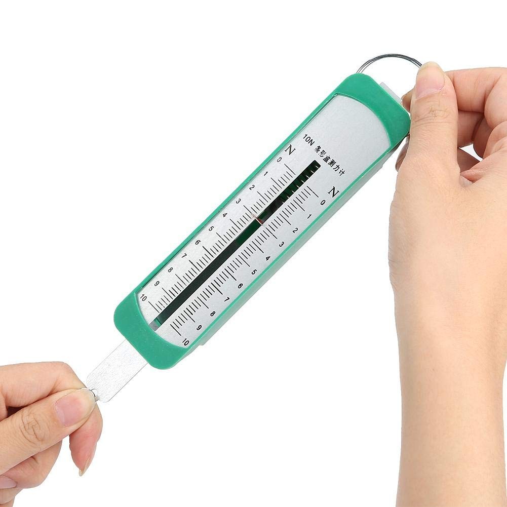 Newton Force Meter Spring Scale - Maximum Capacity 10N, 1 kg, Dual Scale Labe...