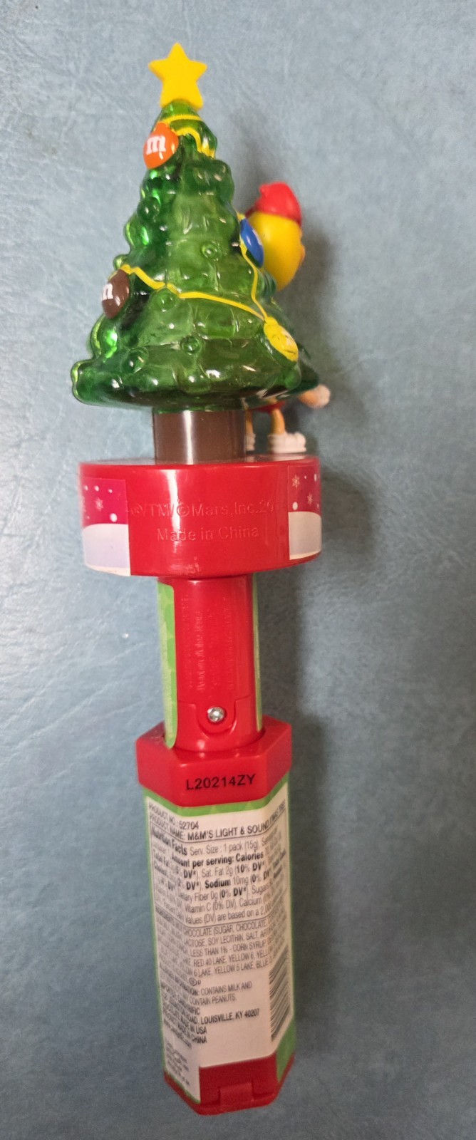M&M Light & Sound Christmas Tree. NEW, never Opened.
