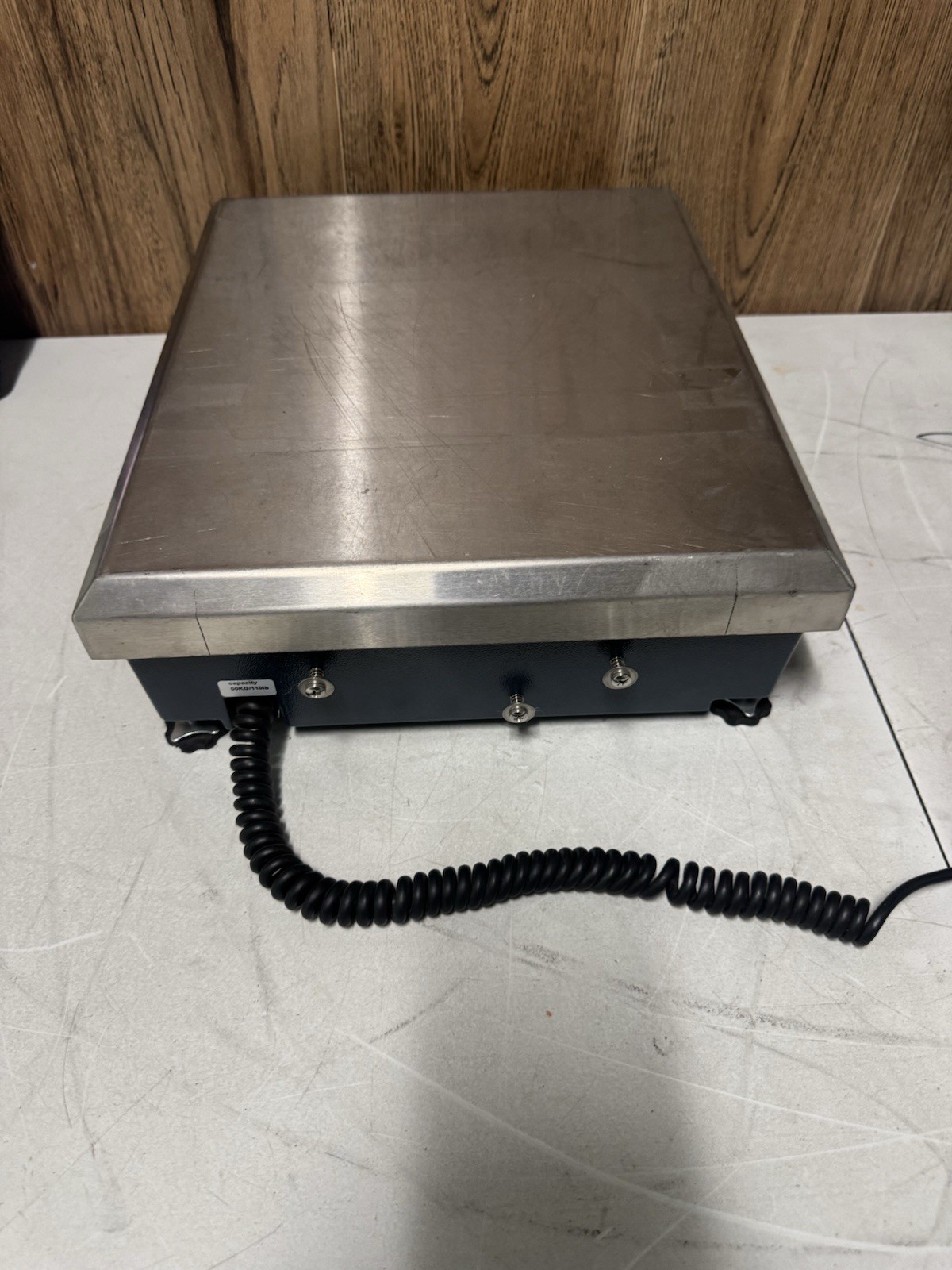 Setra 409 Super II Bench Scale Base 50kg 110lb Stainless Platform Untested