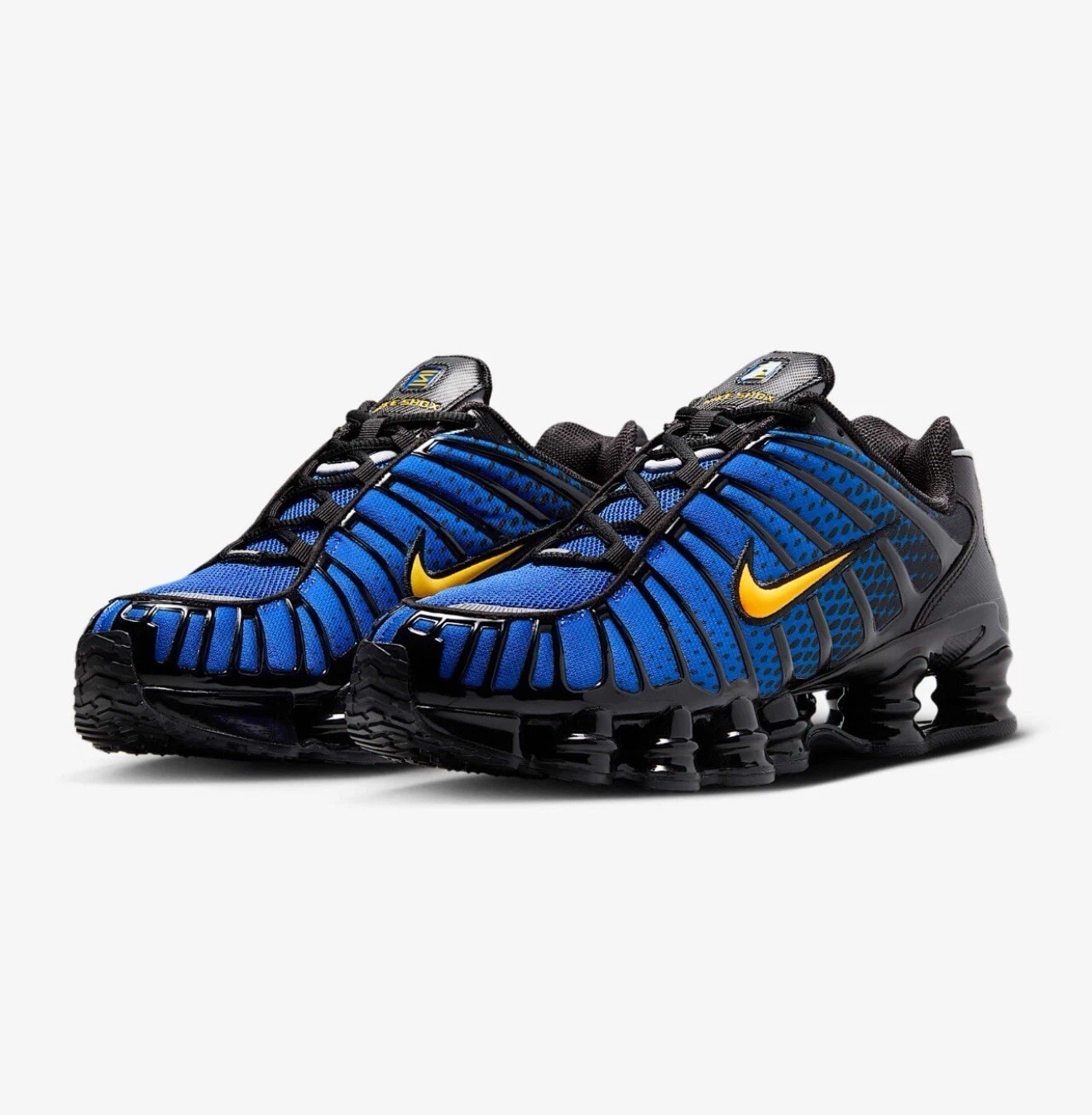 Nike Shox TL Shoes Black Lyon Blue Varsity Maize IB7670-001 Men's Sizes NEW