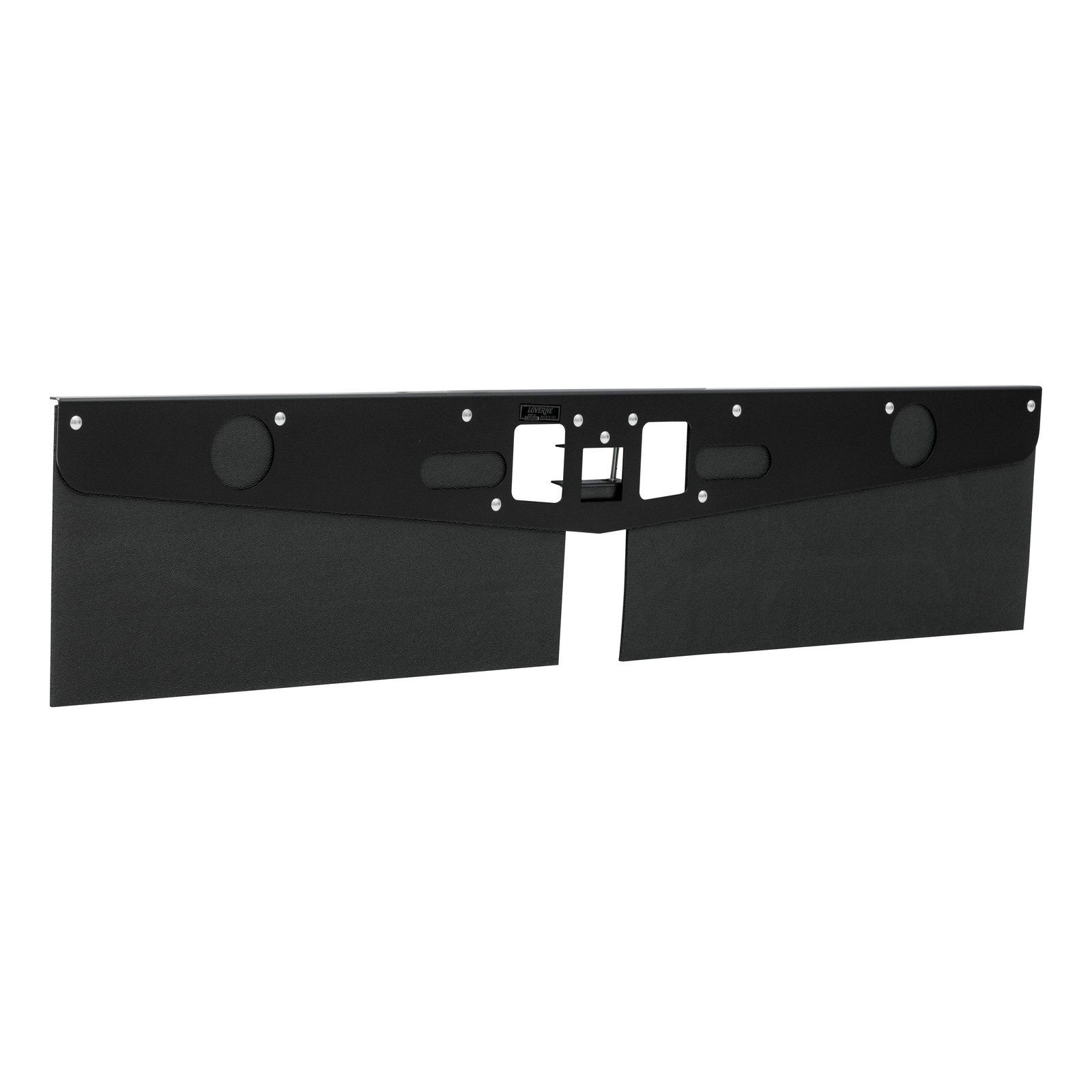 Mud Guards Hitch Mount Tow Flaps 15in Long Rubber For 2-3in Shank LUVERNE