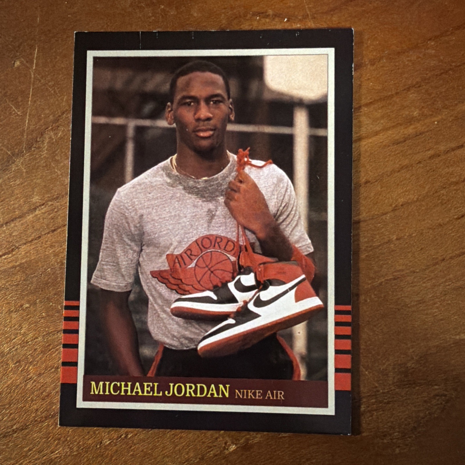 Nike Air Jordan Michael Jordan “The Best On Earth” Vintage Print Ad Card 1988