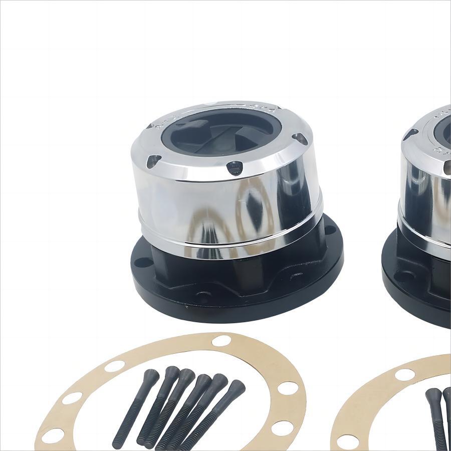 Pair of Locking Hubs For 1989-1998 Geo Tracker Suzuki Sidekick Samurai 1.6L L4