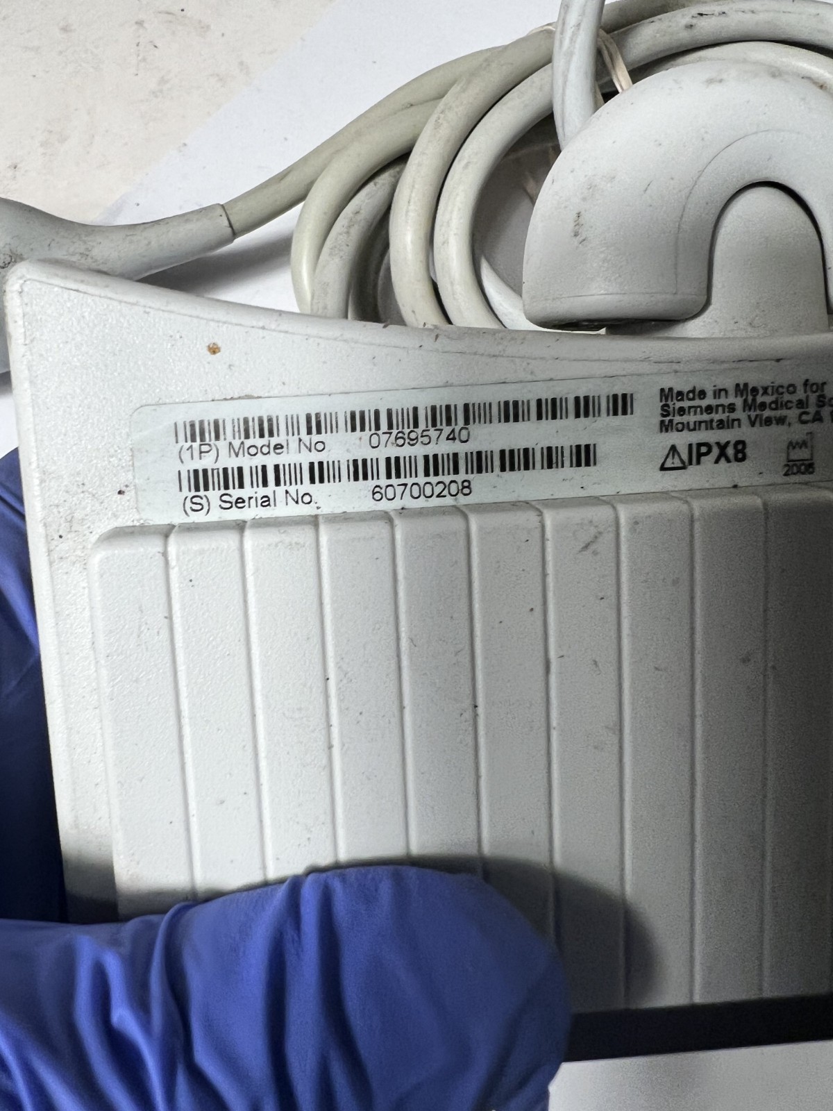 Siemens Acuson 8V3 Vector Array Ultrasound Machine Transducer Probe NICE UNIT !!