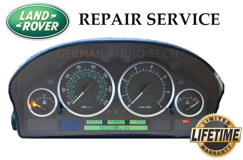 RANGE ROVER HSE SPORT INSTRUMENT SPEEDOMETER CLUSTER DASH PIXEL  REPAIR SERVICE