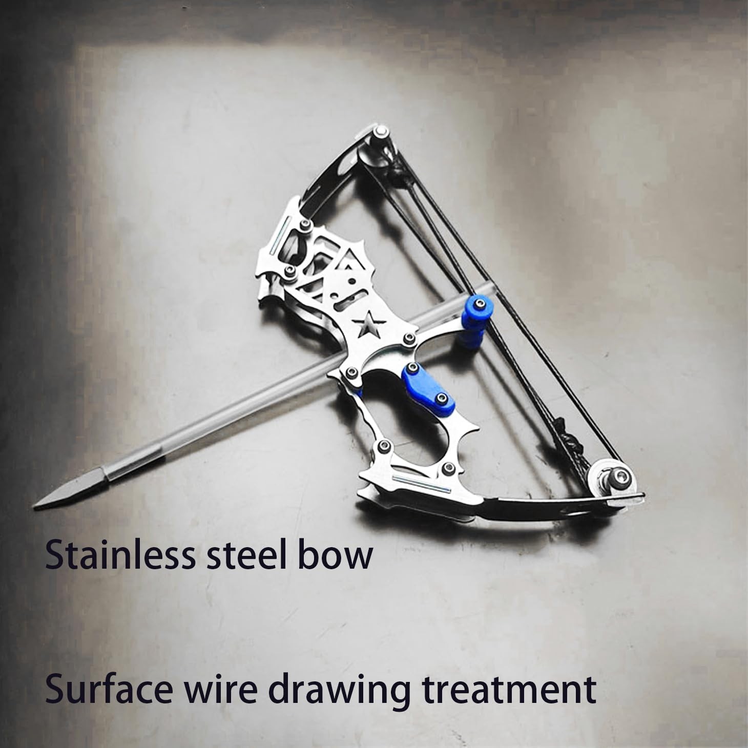 Mini Archery Bow Set Right Hand Mini Compound Bow Mini Hunting Bow Metal Mate...