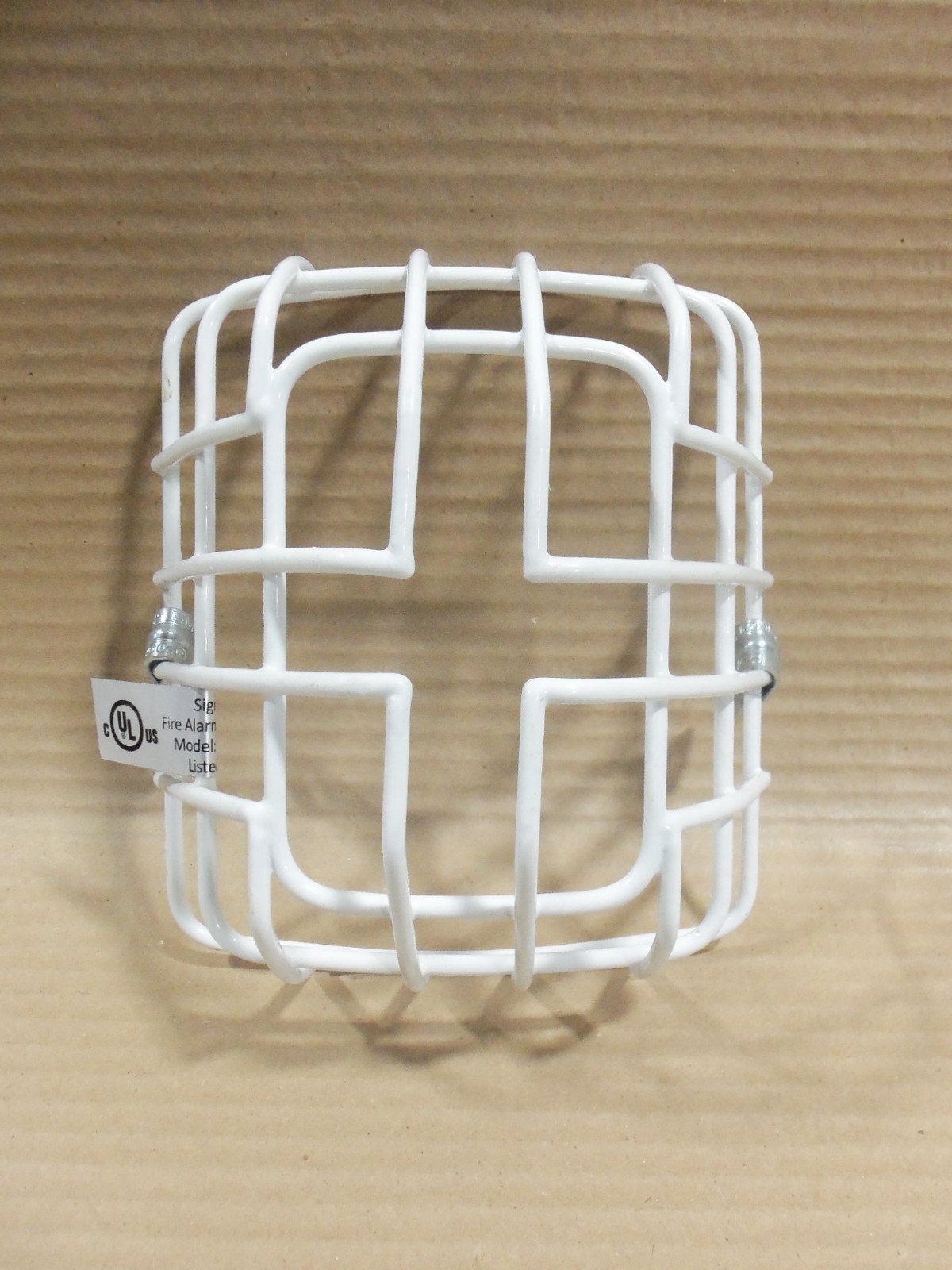 New STI White Wire Guard STI-9705 Fire Alarm