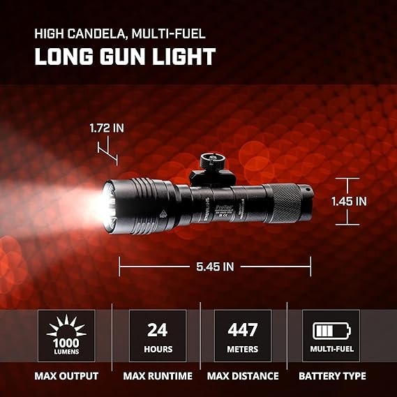 Streamlight 88066 ProTac Rail Mount Hl-x 1000 Lumen Weapon Flashlight