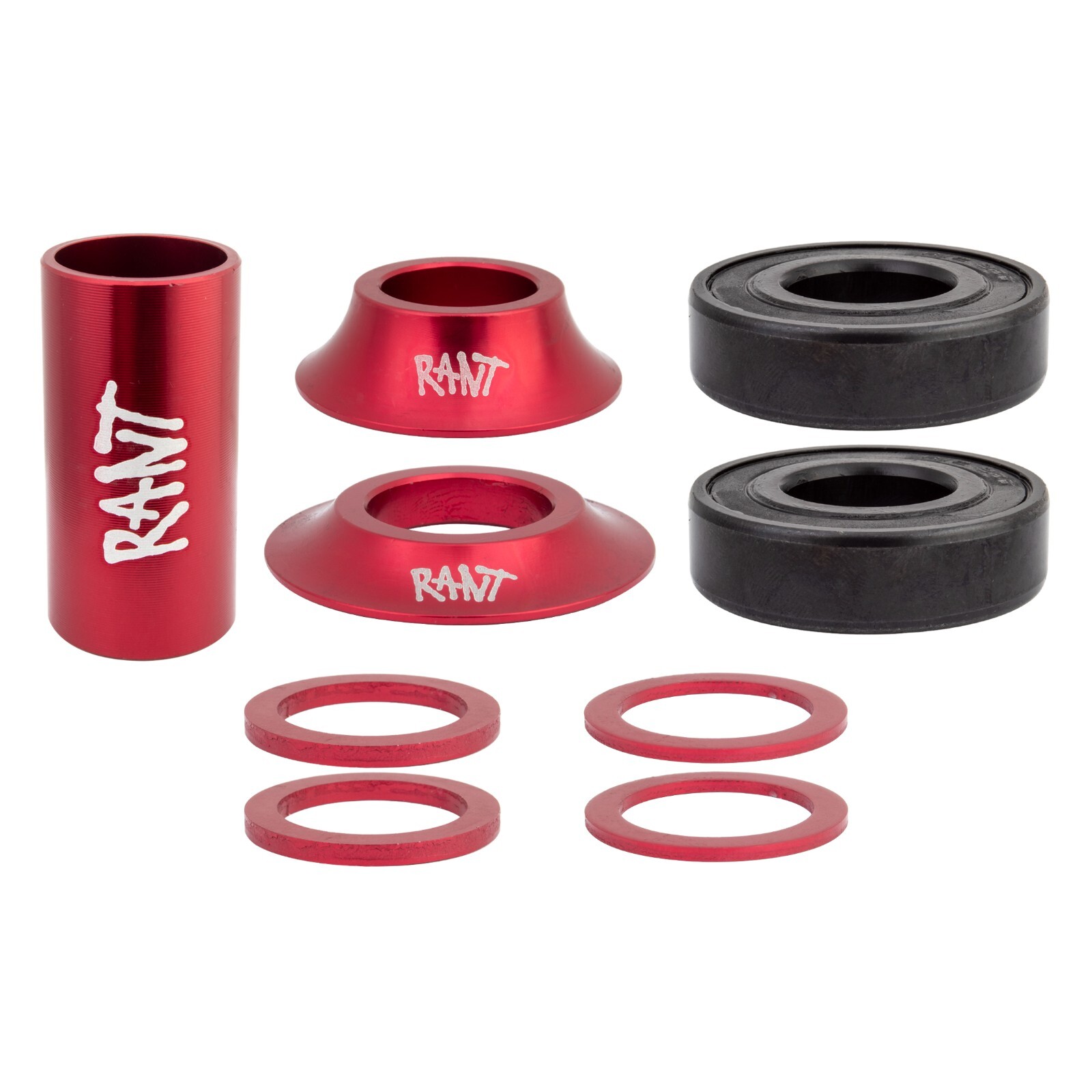 RANT BANG UR BMX MID BOTTOM BRACKET 19MM RED