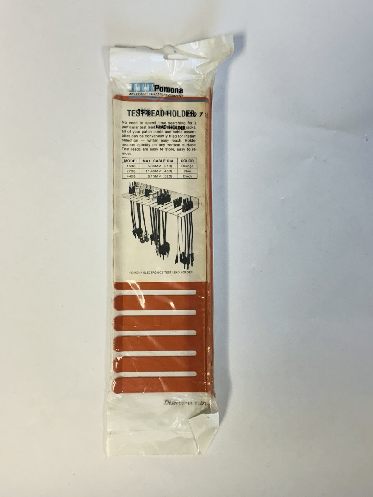 Pomona 1508 Test Lead Holders with 14 Slots for wires up to 0.210IN DIAMETER