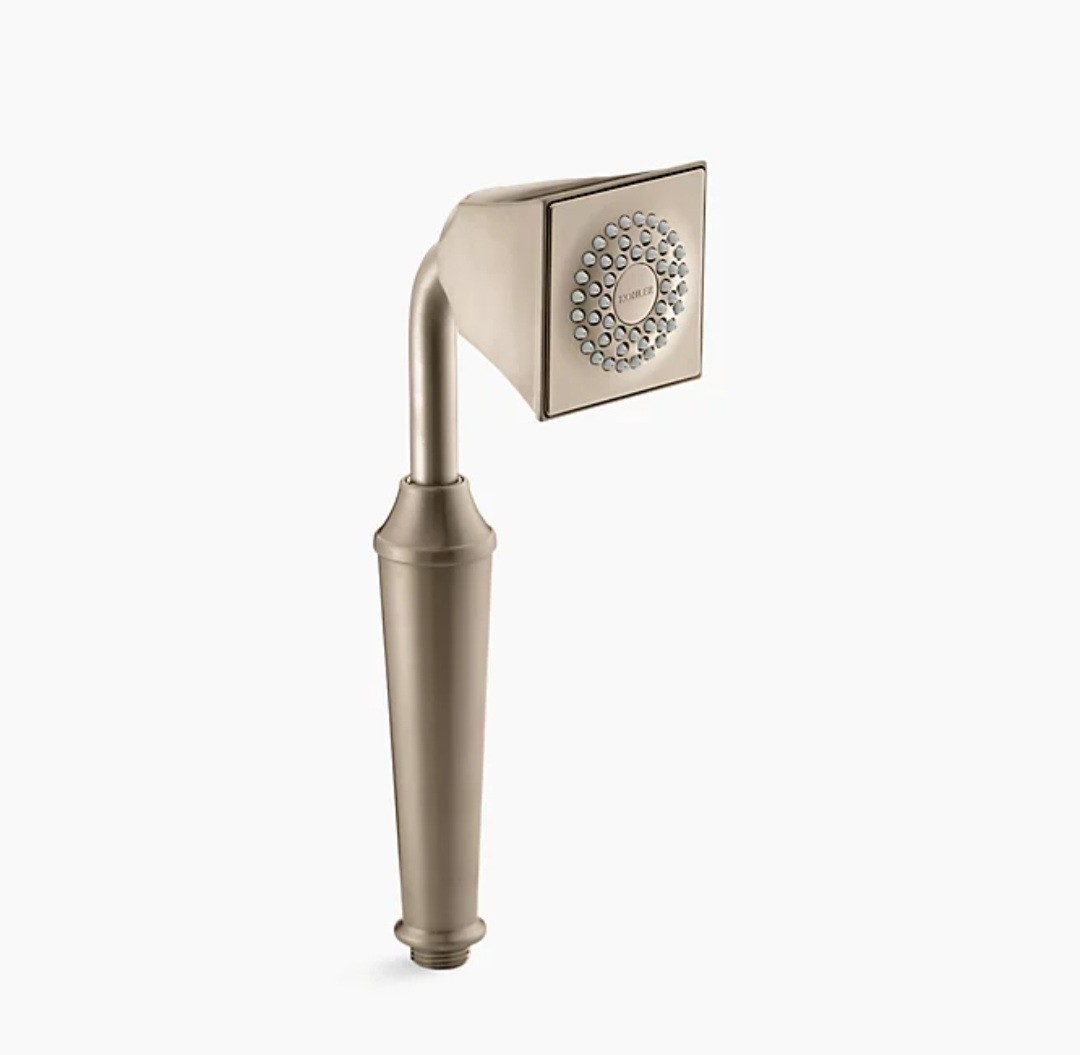 Kohler K-419-BV Memoirs Single-Function Handshower, Vibrant Brushed Bronze