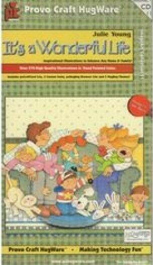 IT'S A WONDERFUL LIFE Home Family Borders Images Words Provo Craft HugWare CD 11