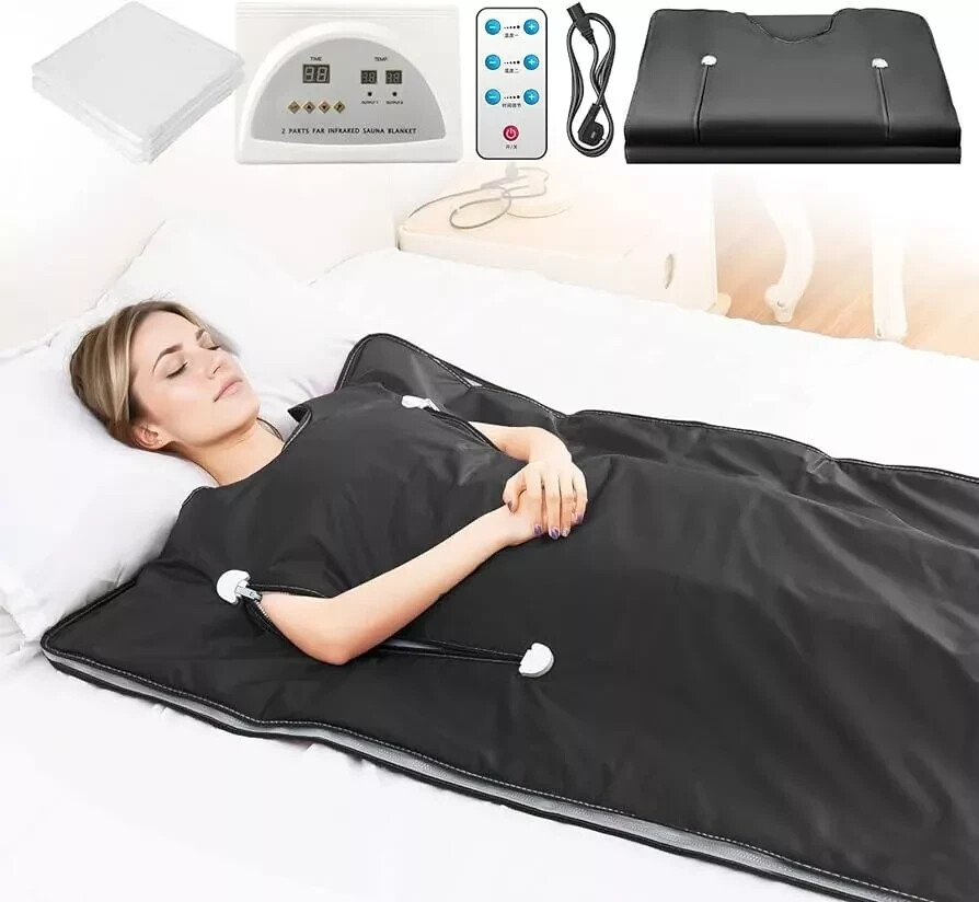 Gorapture Portable Sauna Blanket w Remote Control For Weight Loss Relaxation