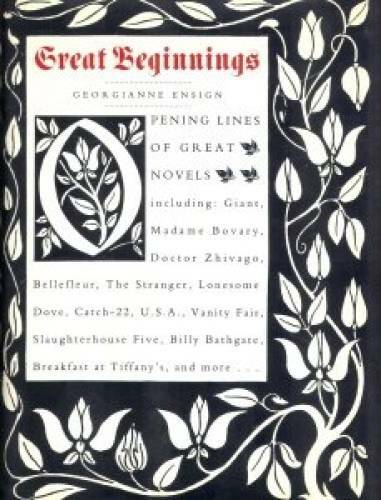 Great Beginnings: Opening Lines of Great Novels - Hardcover - GOOD
