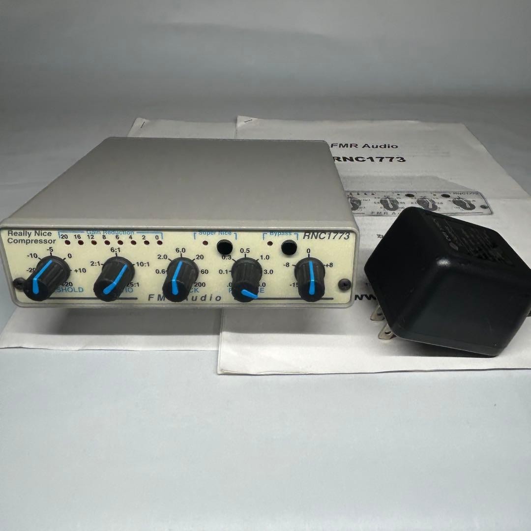 FMR Audio RNC1773 Really Nice Compressor Stereo Compressor Dynamic Unit Tested