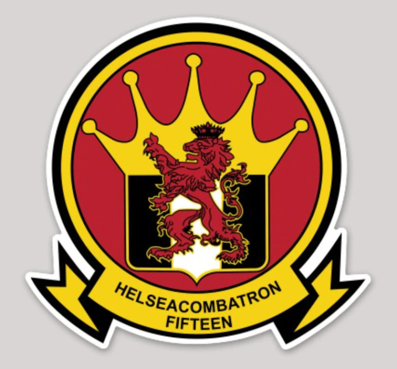 Officially Licensed HSM-15 Red Lions Sticker