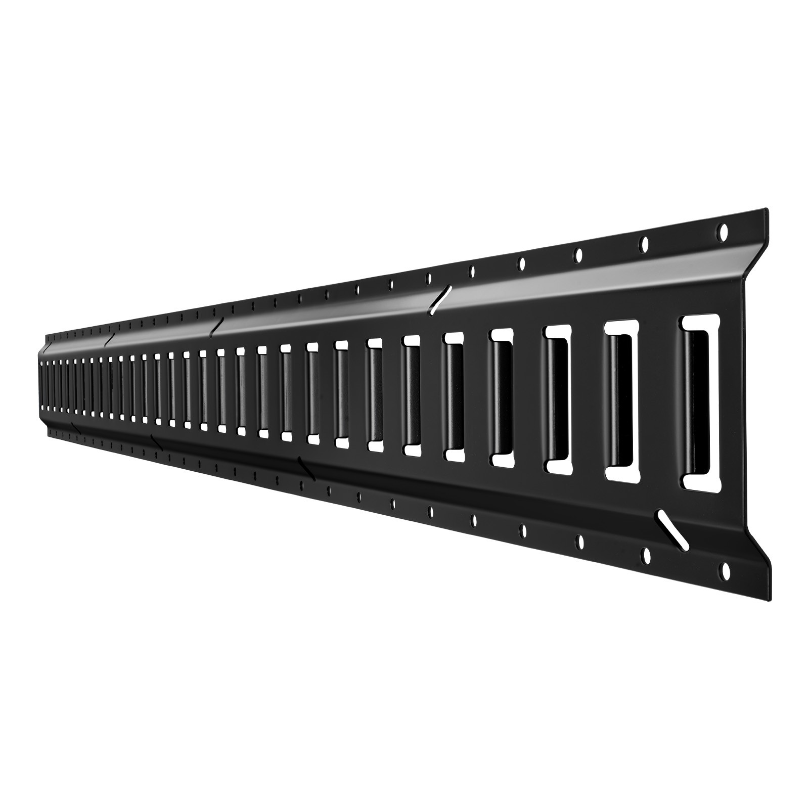VEVOR E-Track Tie-Down Rail Kit 8 Pcs E Track Rails Include 36 Pcs Accessories