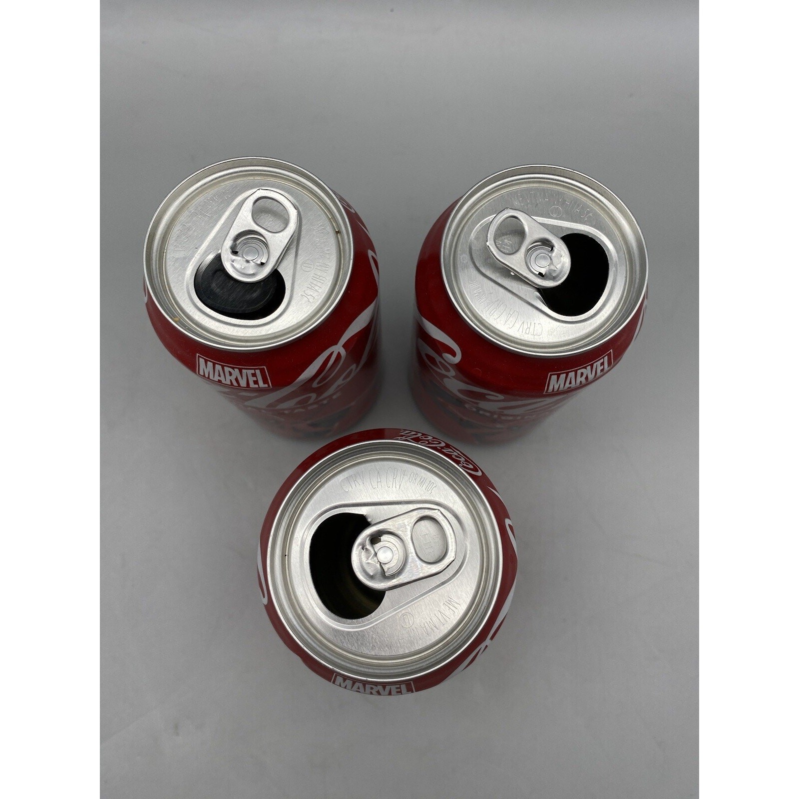 EMPTY Ltd Edition EMPTY MARVEL DARE DEVIL & Deadpool Coca Cola 12 FL OZ Coke CAN