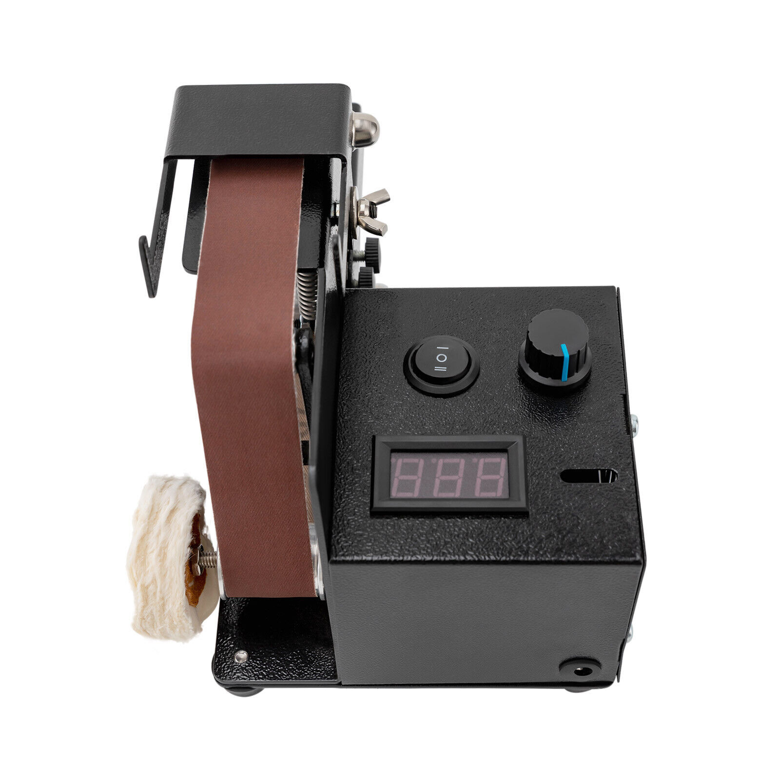Electric Polishing Grinding Machine for Wood Metal Knife with 10X Abrasive Belt