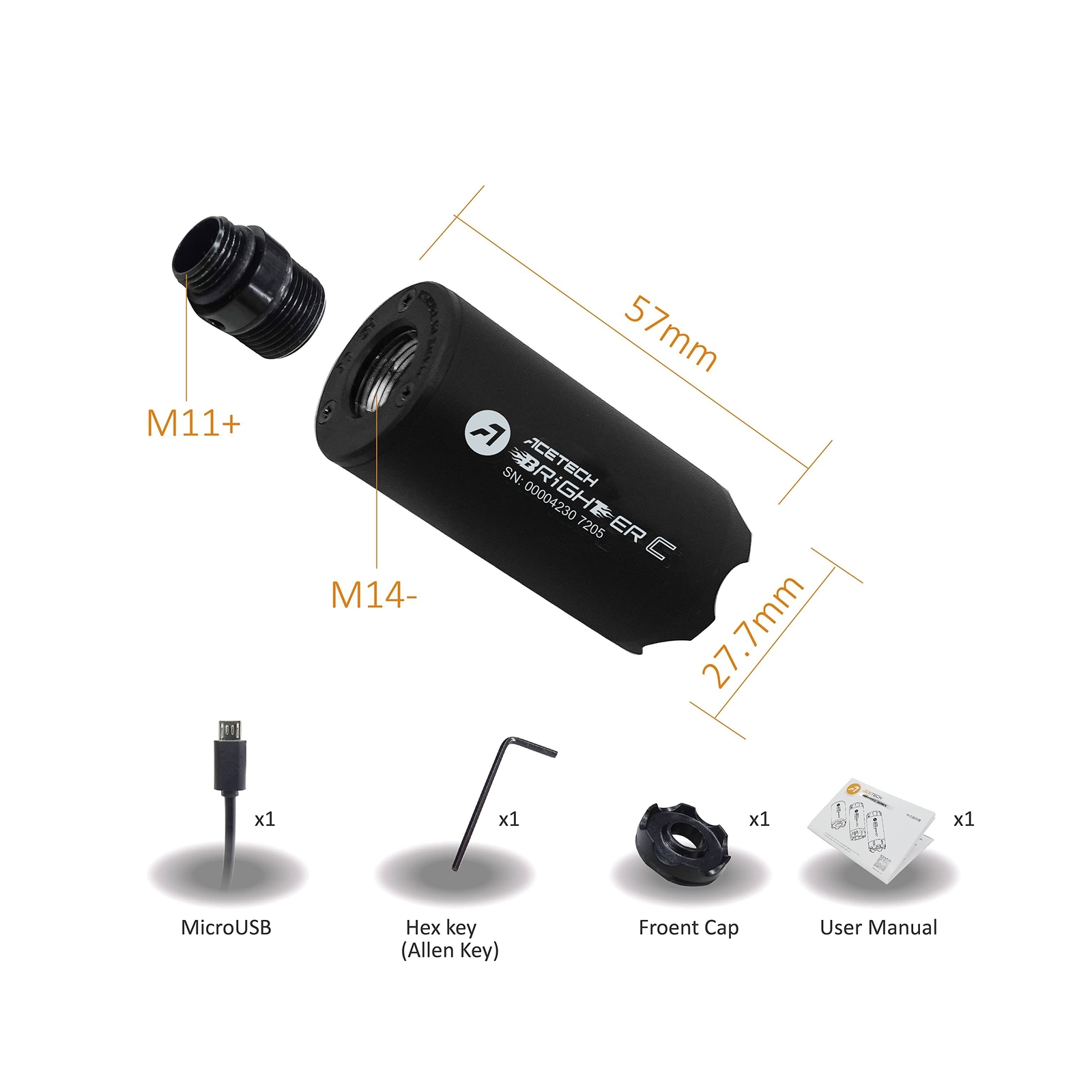 ACETECH Brighter C Black