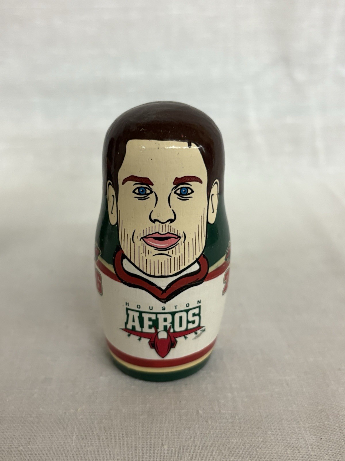 Houston Aeros Nesting Dolls #37, 26, 18