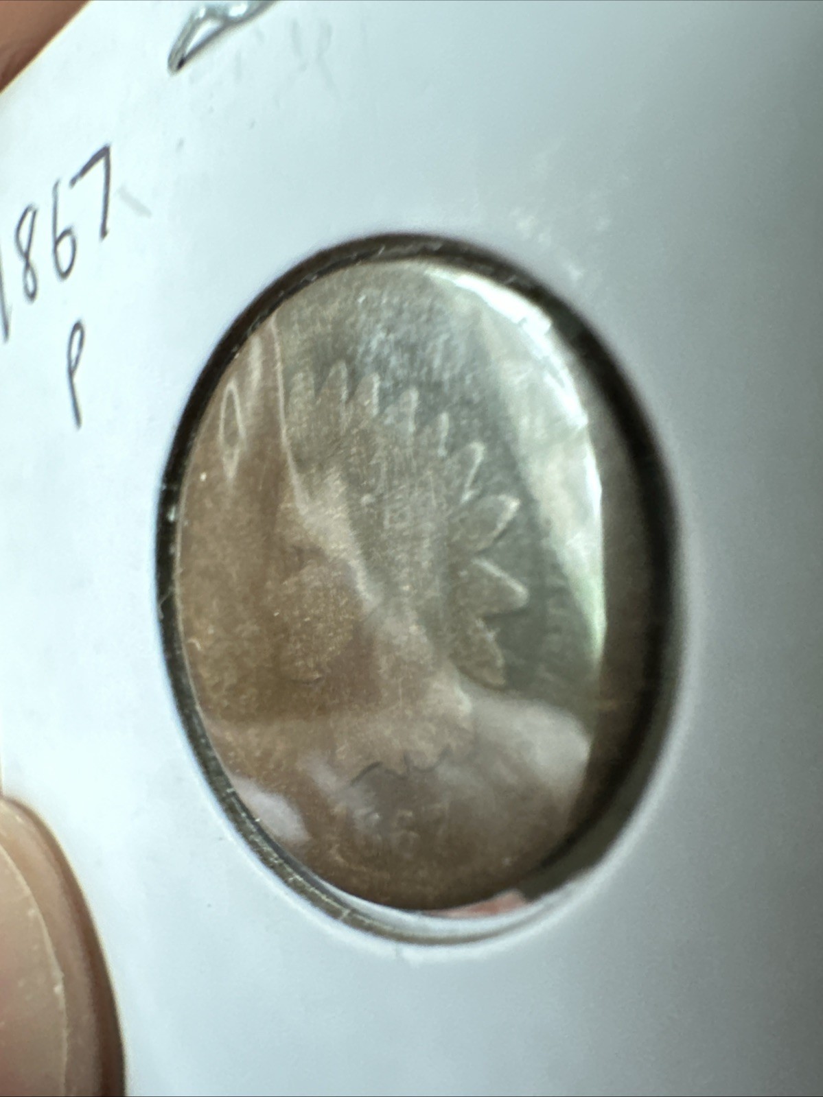 1867 Indian Head Cent - BN, Penny 1C