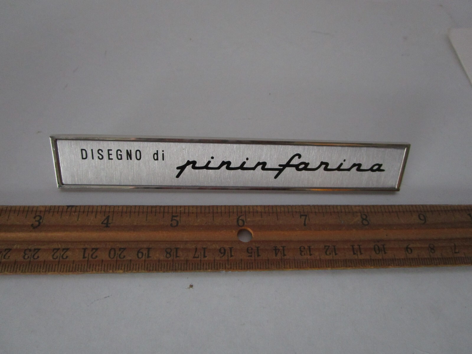 OEM Ferrari Pininfarina Badge Metal Emblem 308 348 Mondial Testarossa 328 QV TS