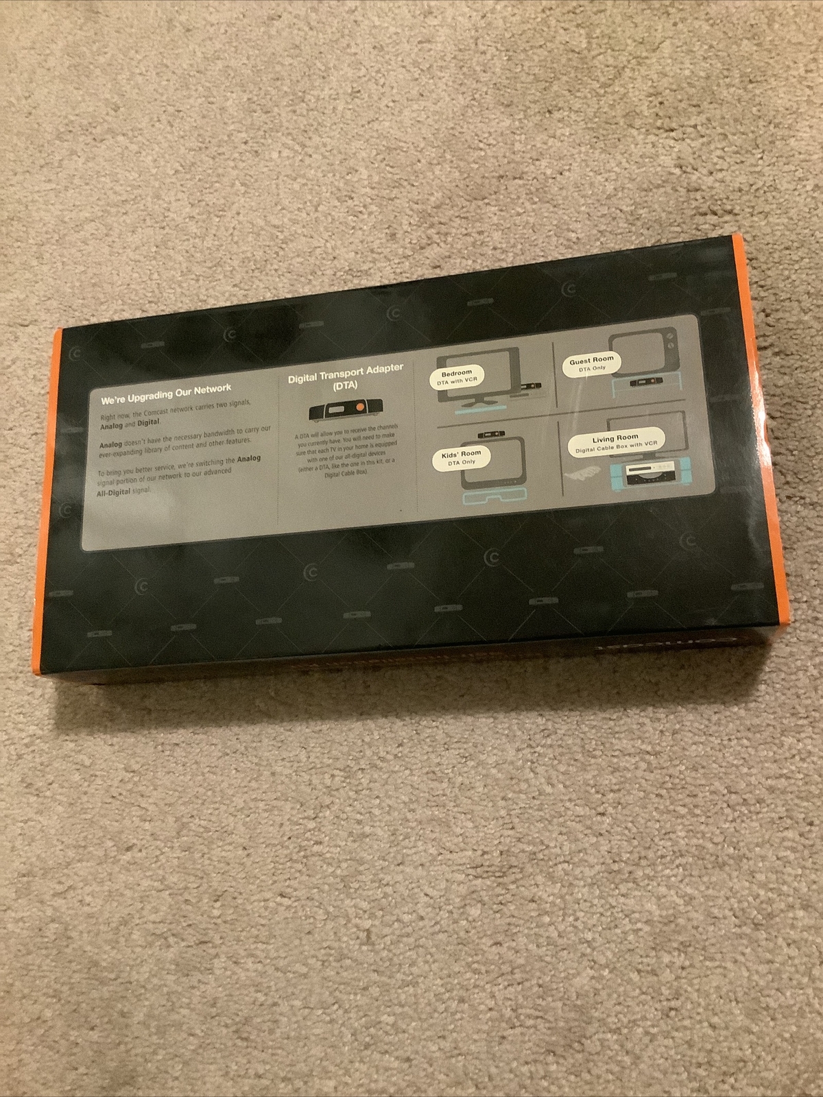 New Comcast Digital Transport Adapter Self-Installation Kit
