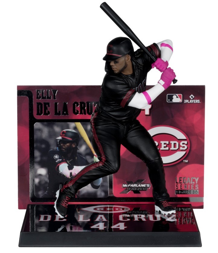 Elly De La Cruz Cincinnati Reds City Connect MLB Mcfarlane Figure