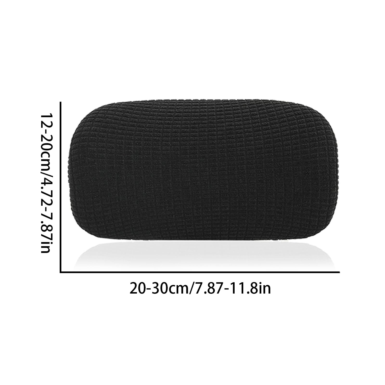 2PCS Office Chair Headrest Attachment，Removable Washable Protector Recliner H...
