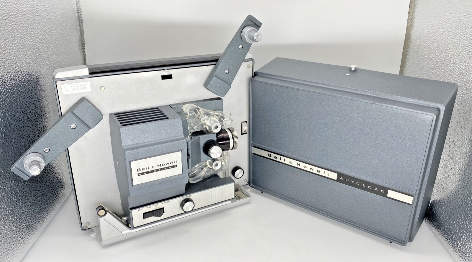 Bell & Howell 357A Autoload Super 8 Film Projector - No Reel - Tested Works