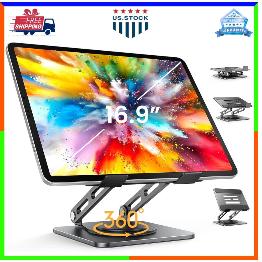 Adjustable 360 Rotating Tablet Stand Holder for iPad Pro Air Mini and Tablets