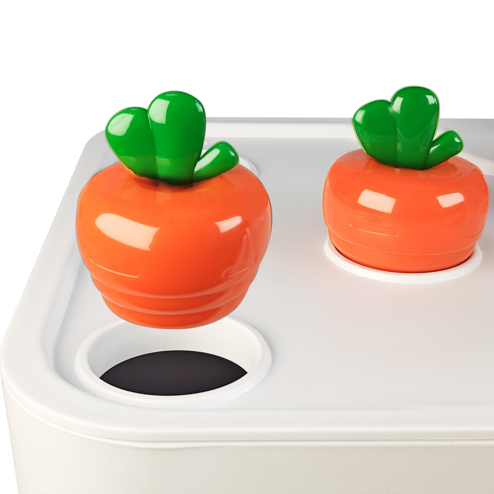 "Carrot Spacer Cover for Indoor Hydroponics  10 Pack Accessories"