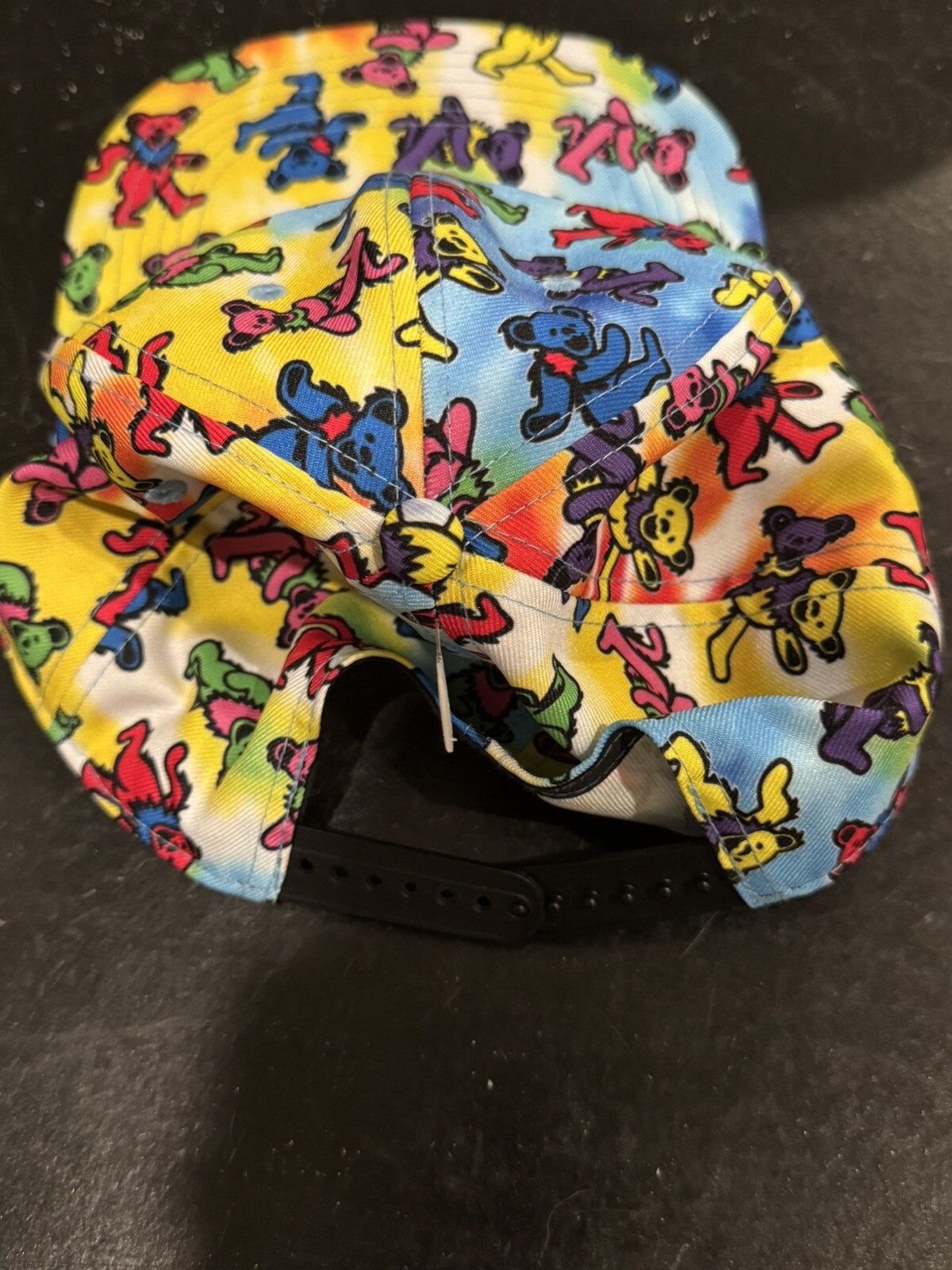 Grateful Dead Snapback Hat Cap Tie Dye Dancing Bears One Size Adjustable 2022