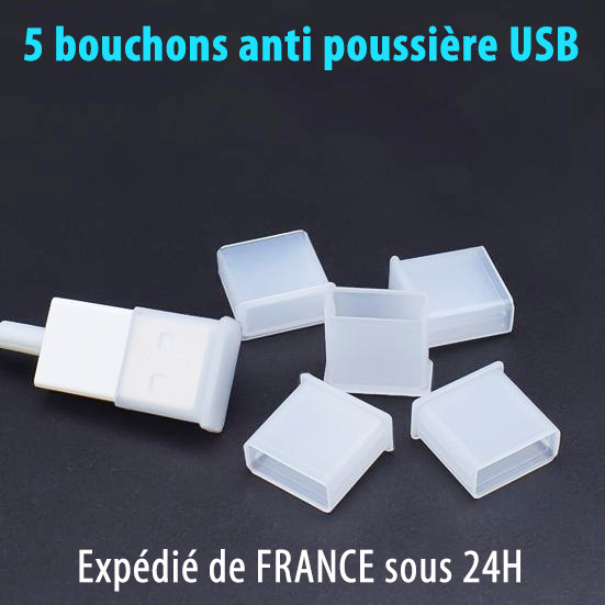 5pcs dust cap cap cover for USB A male connector plug