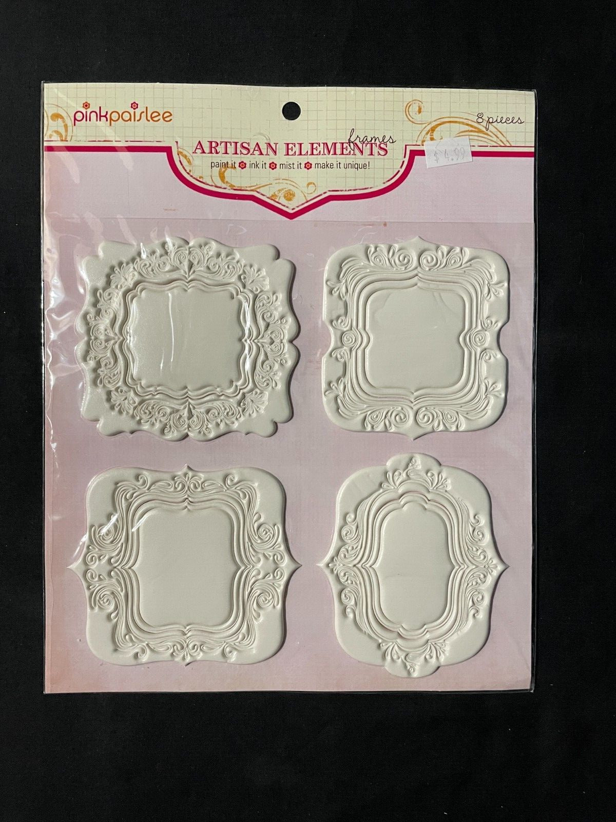 PINK PAISLEE ARTISIAN ELEMENTS FRAMES