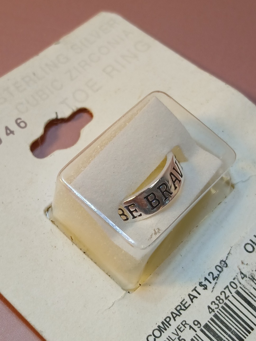 Est. 1946 Sterling Silver Cubic Zirconia Toe Ring