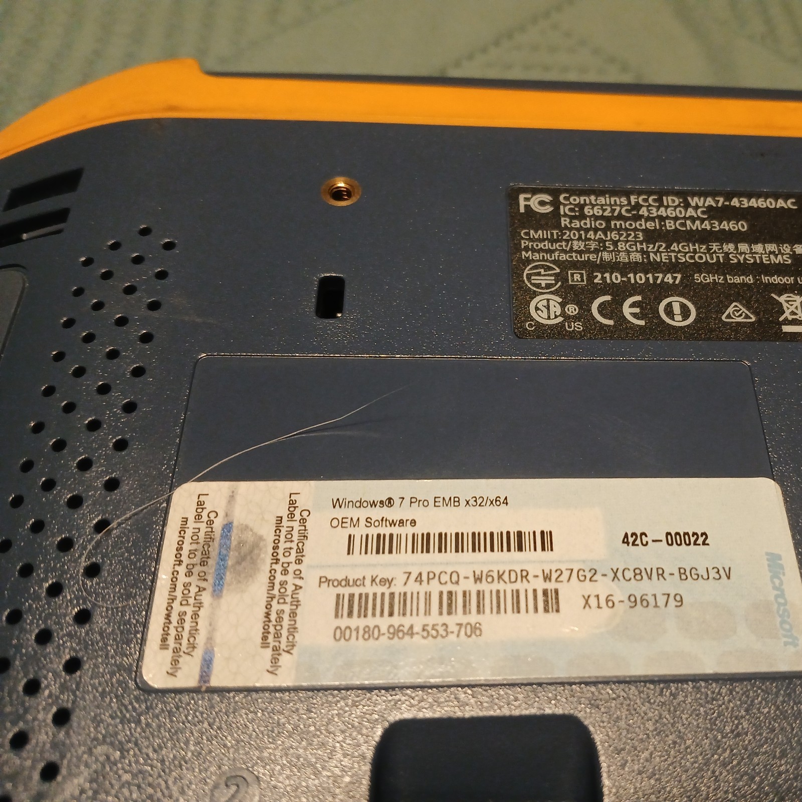 NetScout OPVXG-EXPT OptiView XG Network Analysis Tablet, 10 Gbps