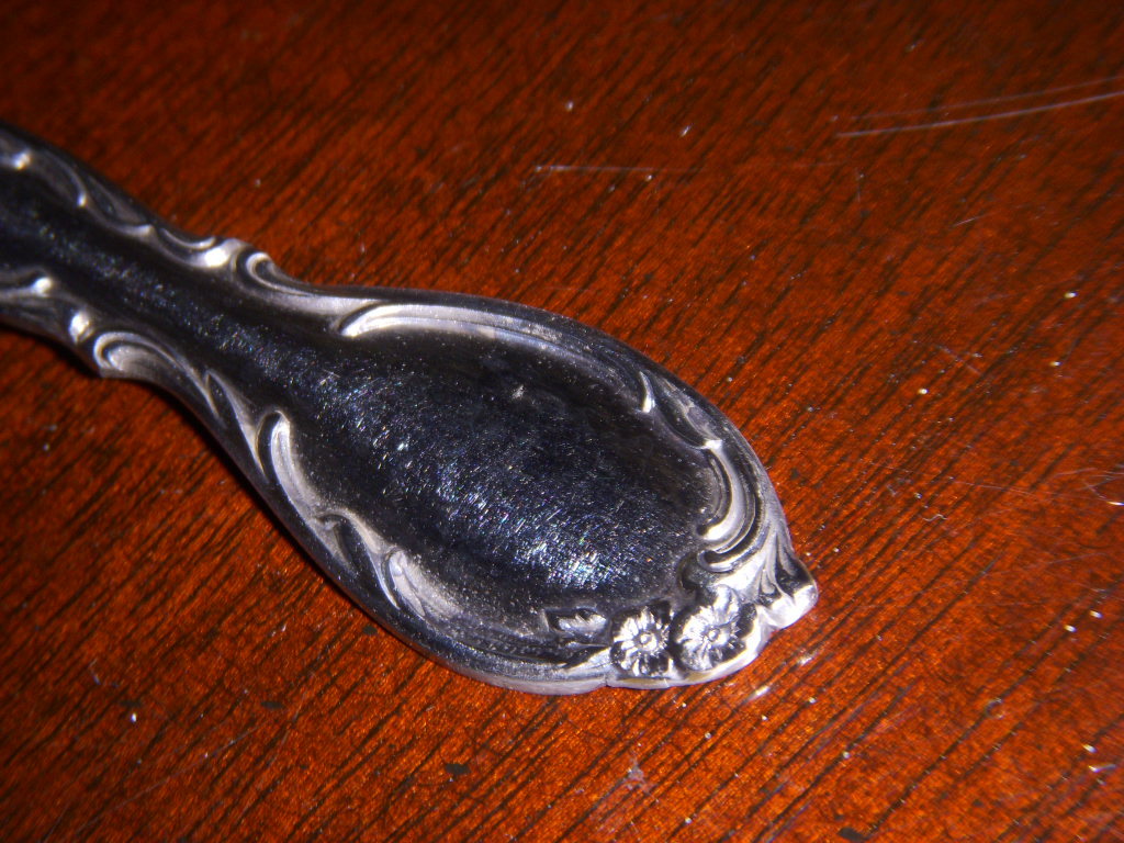 2 1956 ROGERS "MOONLIGHT " TEASPOONS NOS